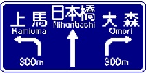 方面及び方向の予告(108―B)