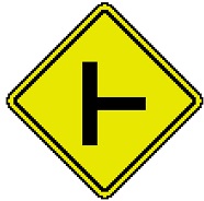 ├形(又は┤形)道路交差点あり(201―B)