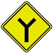 Y形道路交差点あり(201―D)