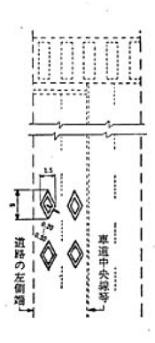 横断歩道又は自転車横断帯あり（210）